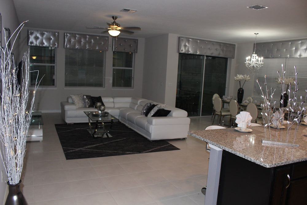 Dell White Sectional