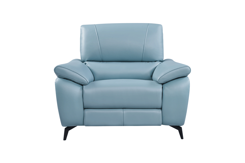 Blue w/ electric recliners