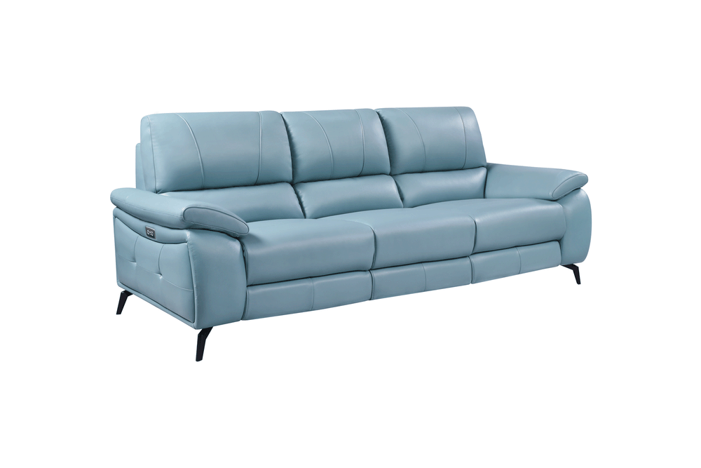 Blue w/ electric recliners