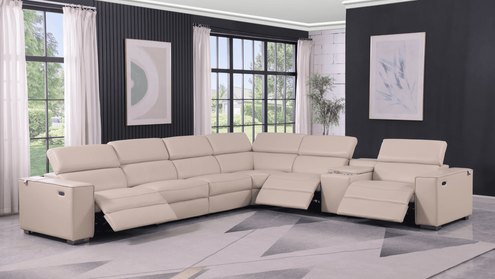 Picasso 7-PC Beige 3 Power Reclining Set