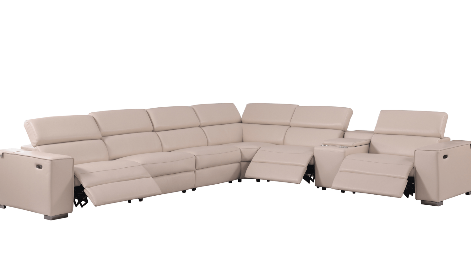 Picasso 7-PC Beige 3 Power Reclining Set