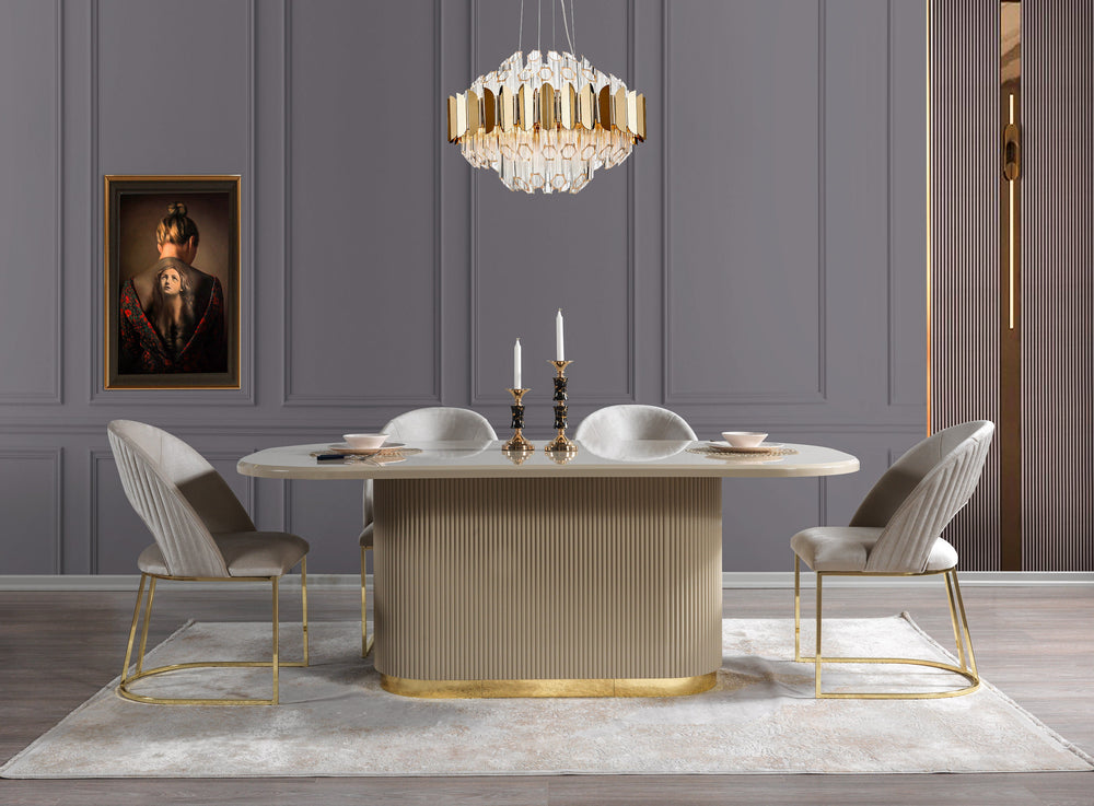 Milena Ivory 7-Piece Dining Set [ETA: 3/20]