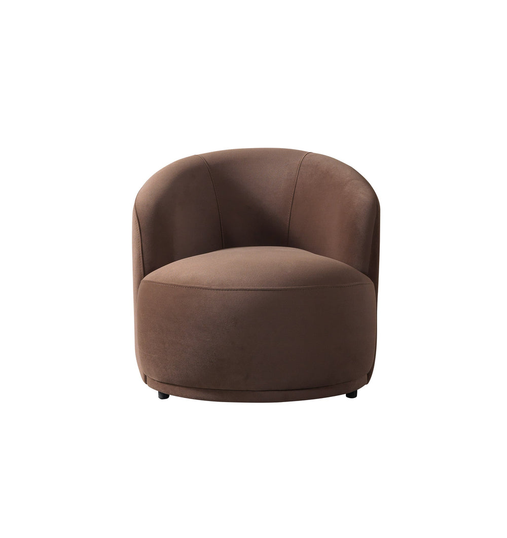 Bonita Coffee Velvet Sofa 91" & Loveseat 81"