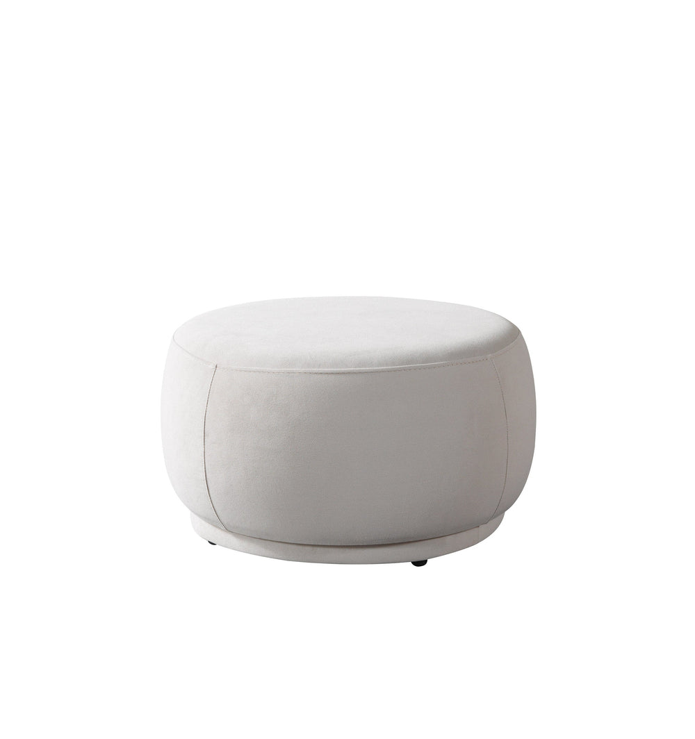 Bonita Ivory Velvet Sofa 91" & Loveseat 81"