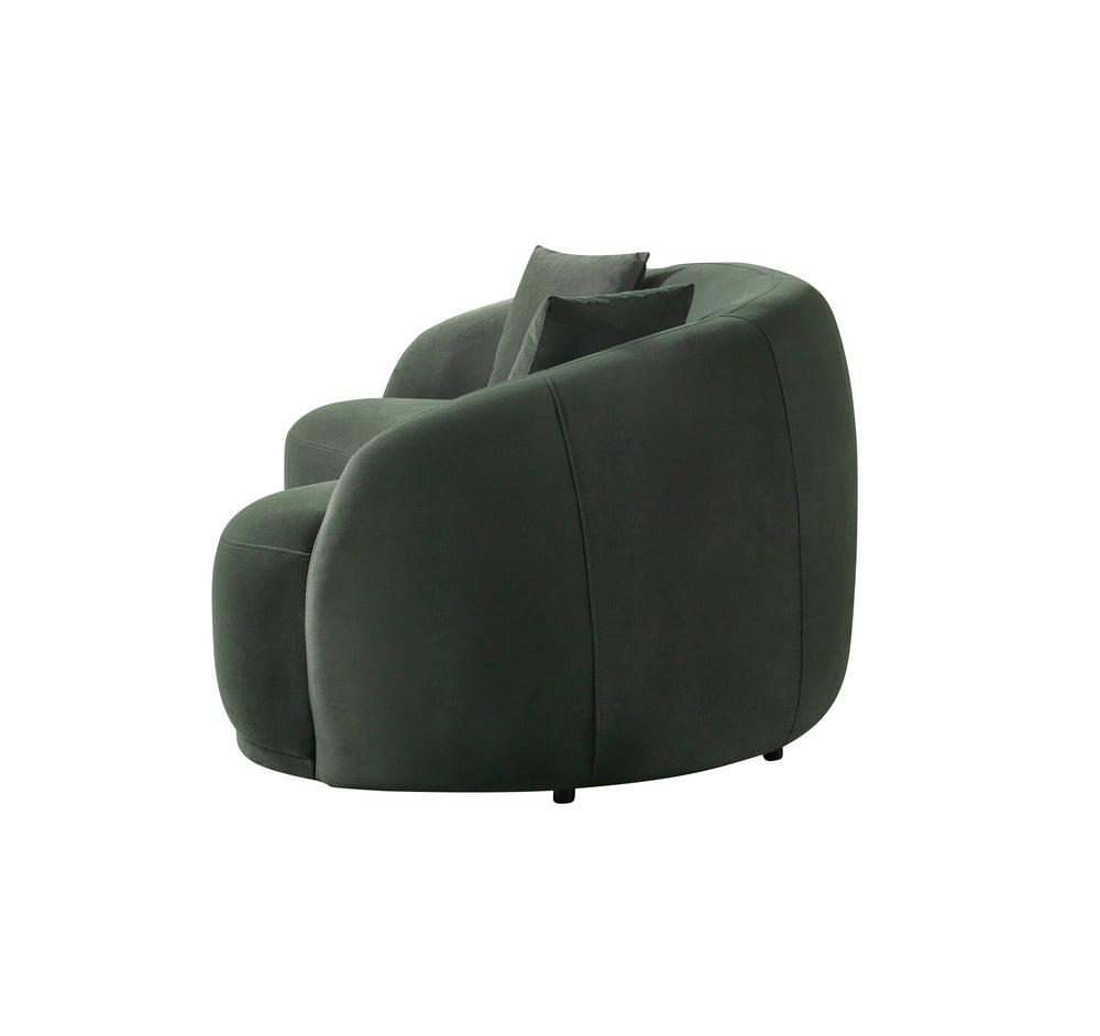 Bonita Green Velvet Sofa & Loveseat