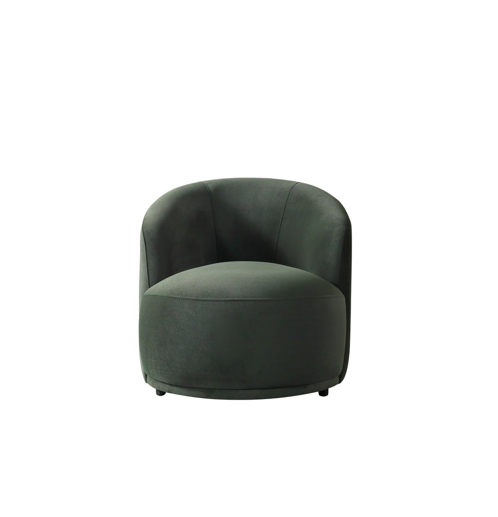 Bonita Green Velvet Accent Chair
