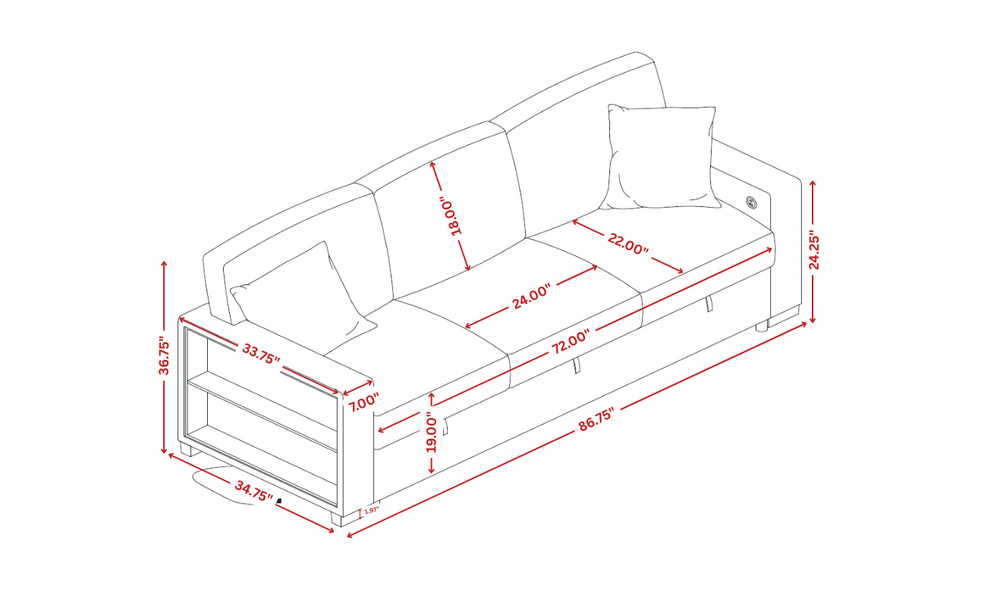 S3690 Bexley (Pull Out Beds)