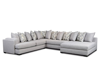 Sand Gray Oversized Sectional