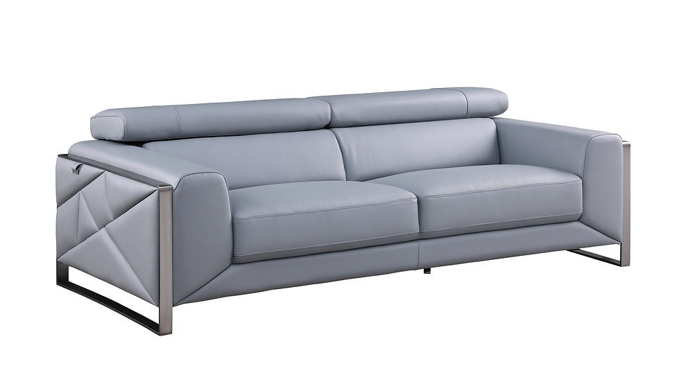 Giorgio Blue 3-PC Sofa Living Room Set