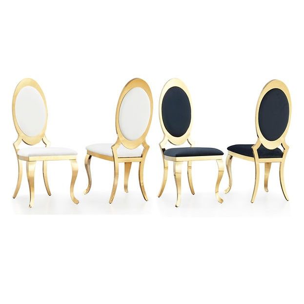 D832 Oval (WH/GD & BK/GD)