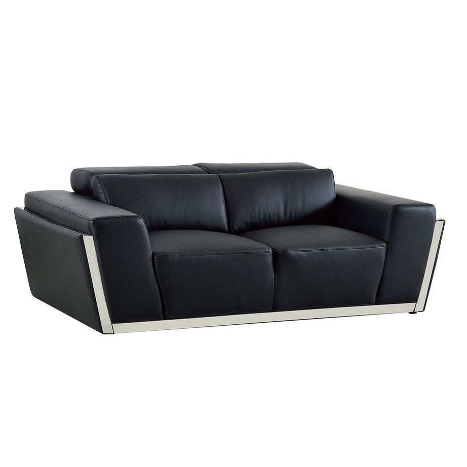 Domo Black Sofa Living Room Set