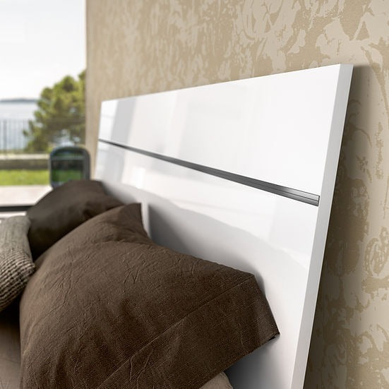 Luna Collection | Italian White Bedroom Set | Queen & King | 4-PC & 5-PC