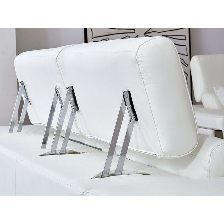 Domo White Sofa Living Room Set