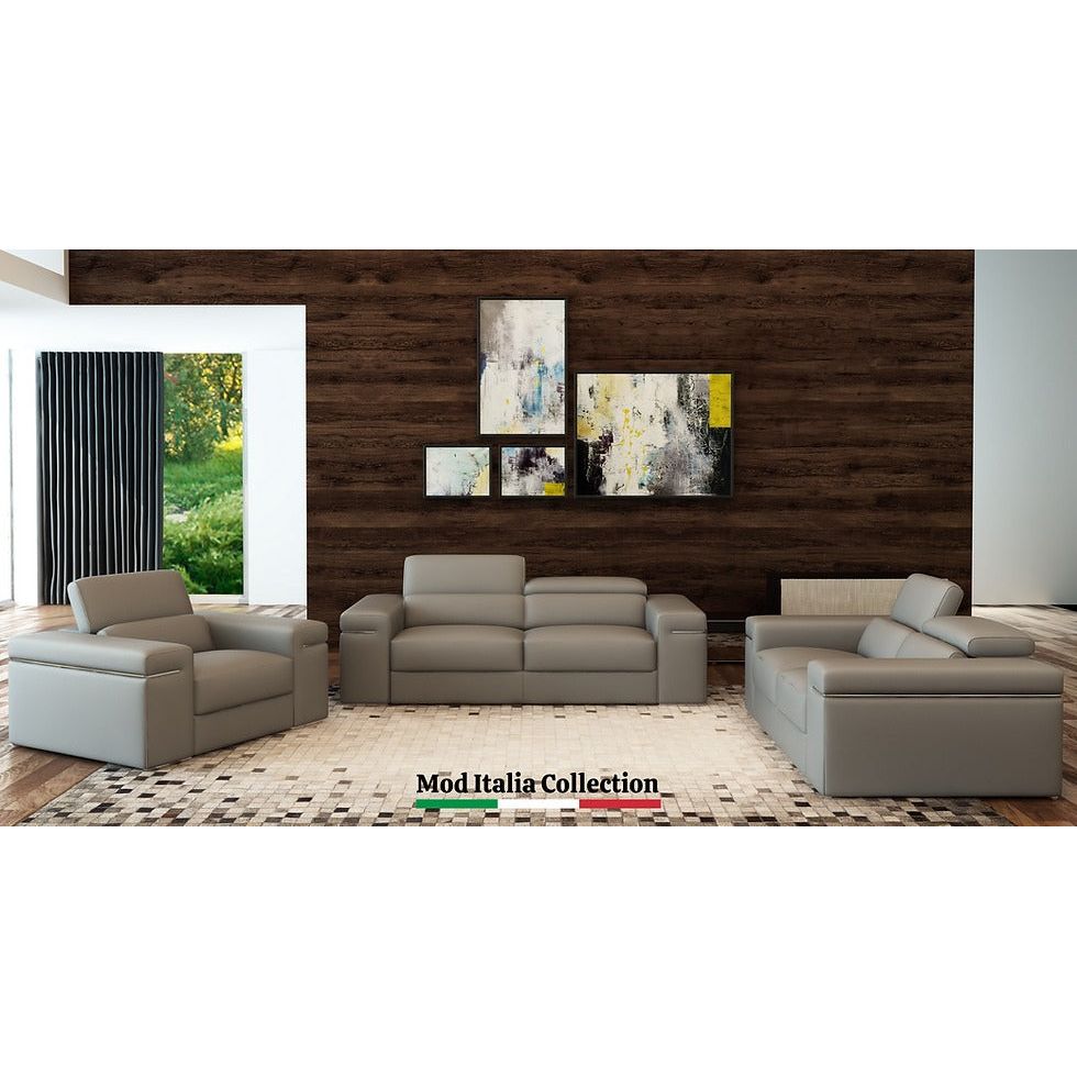 Soho Grey 2-PC Sofa Living Room Set