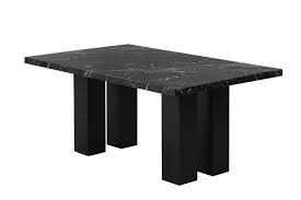Onyx Faux Marble Counter Height Table Set