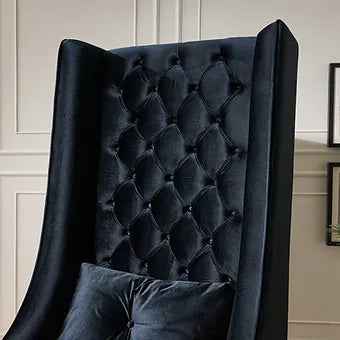 A-CH02 Throne 62.5" Tall (Black)