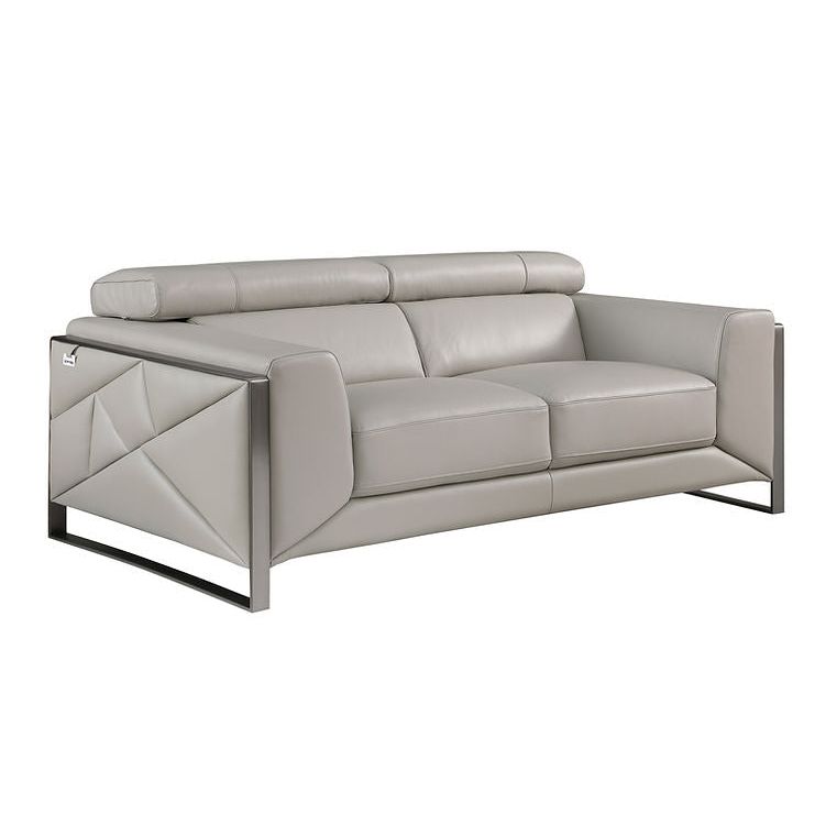 Giorgio Grey 3-PC Sofa Living Room Set