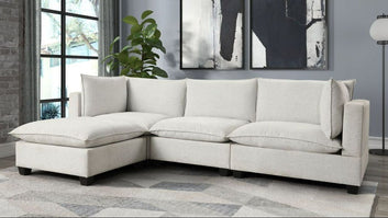 Cloud Modular Gray Sectional