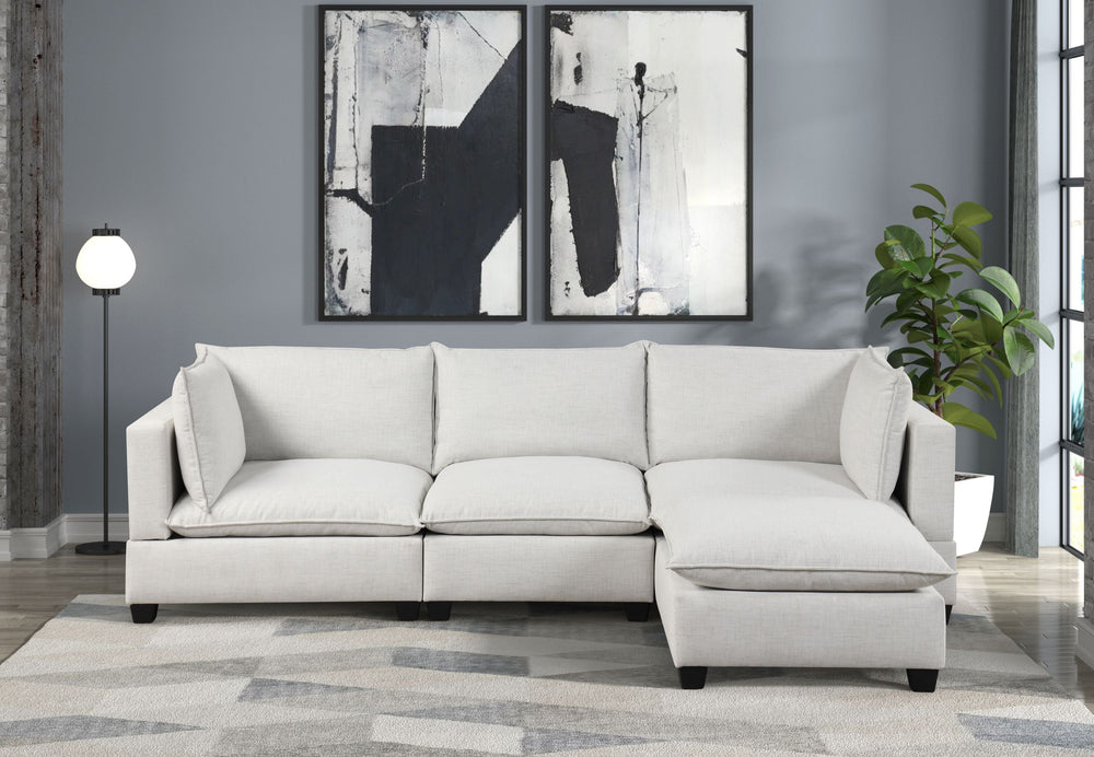 Cloud Modular Gray Sectional
