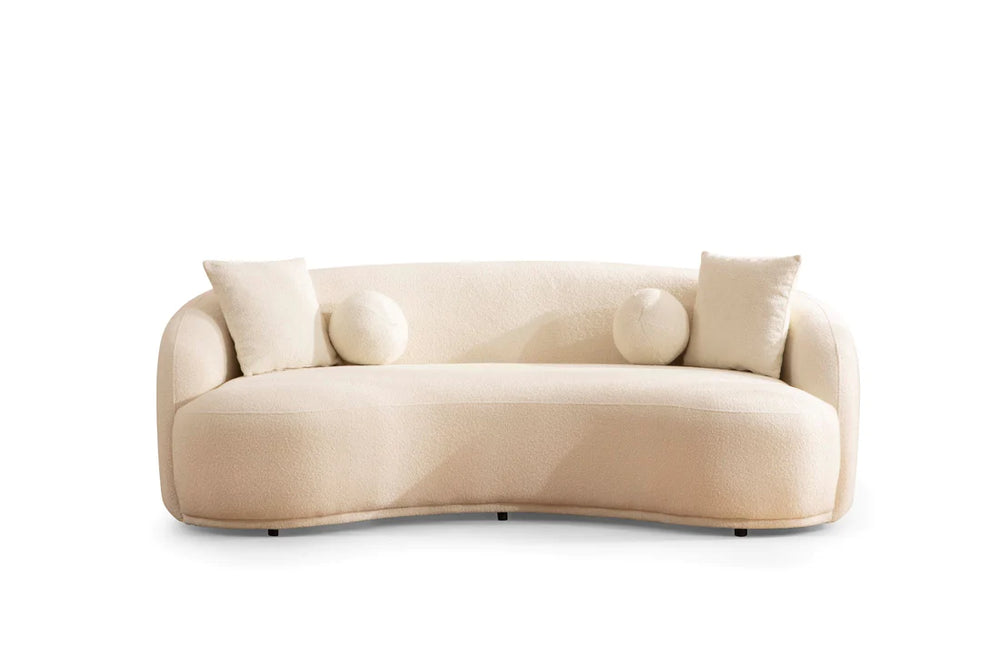 Bonita Ivory Boucle Sofa & Loveseat