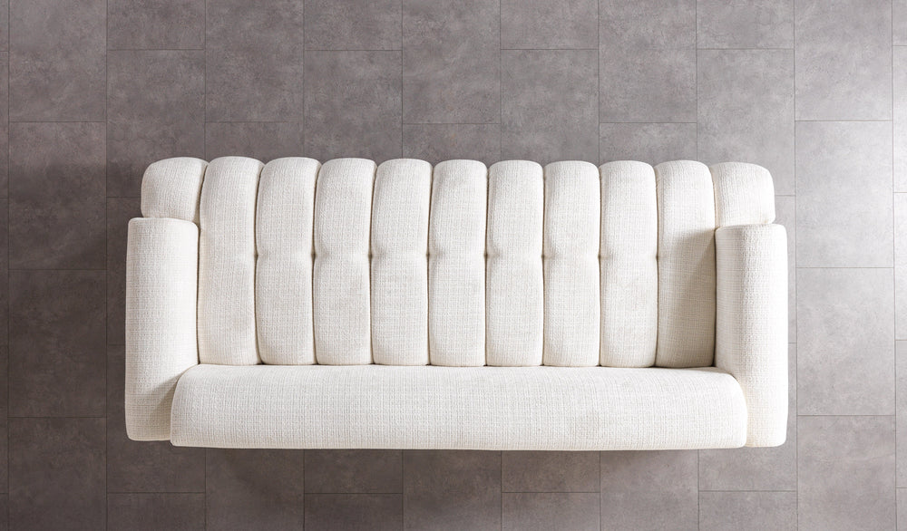 Yulia Ivory Boucle Sofa & Loveseats