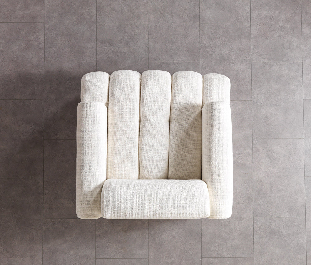 Yulia Ivory Boucle Sofa & Loveseats