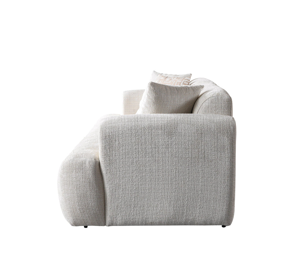 Yulia Ivory Boucle Sofa & Loveseats
