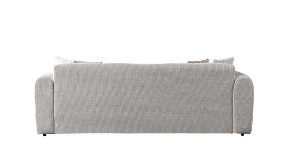 Yulia Ivory Boucle Sofa & Loveseats
