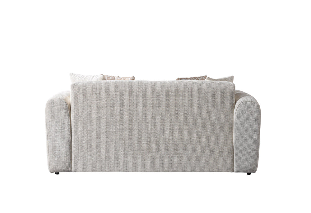 Yulia Ivory Boucle Sofa & Loveseats