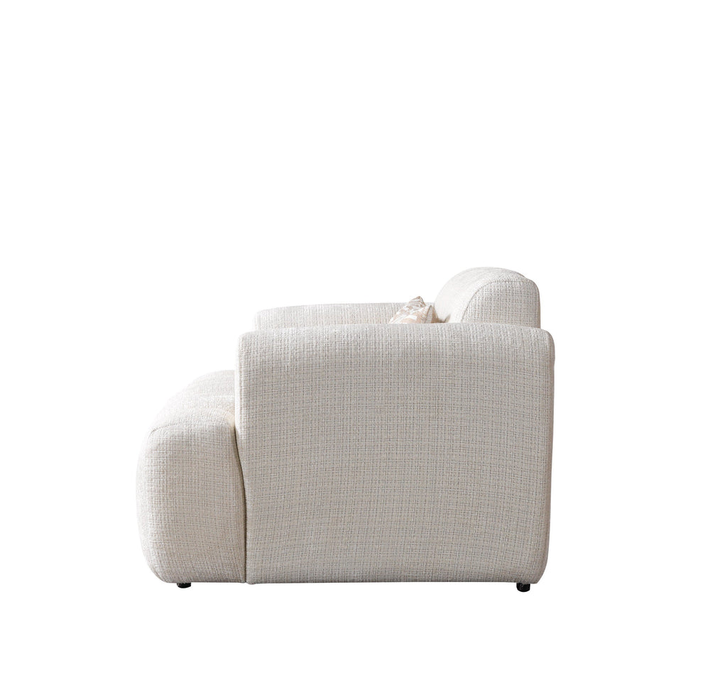 Yulia Ivory Boucle Sofa & Loveseats