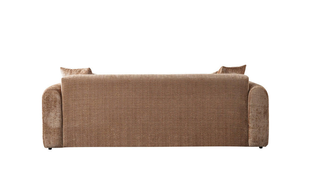Yulia Coffee Boucle Sofa & Loveseats