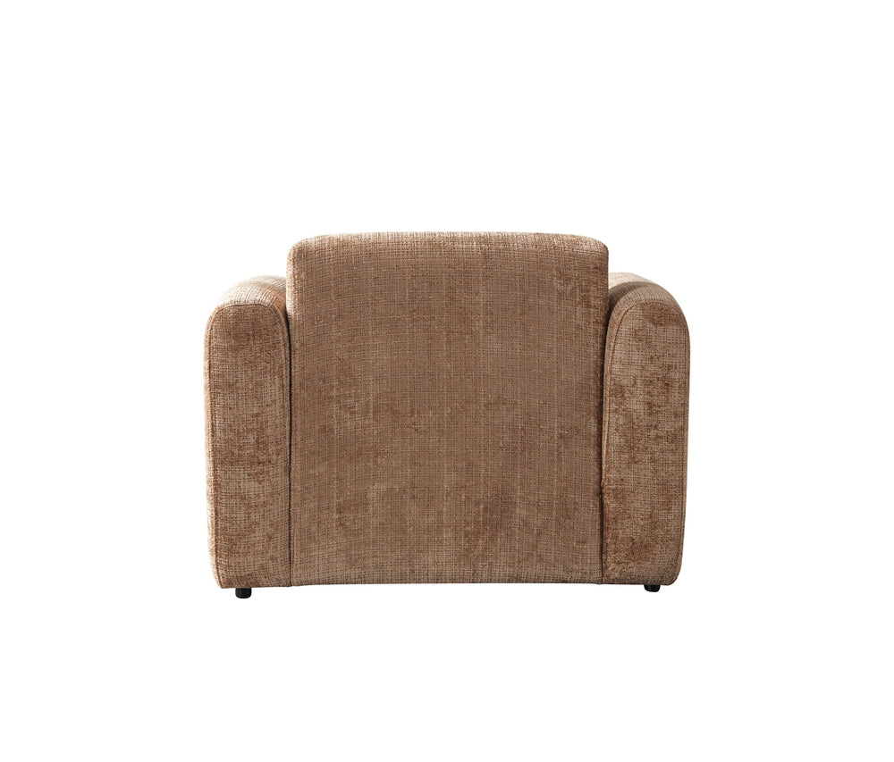 Yulia Coffee Boucle Chair