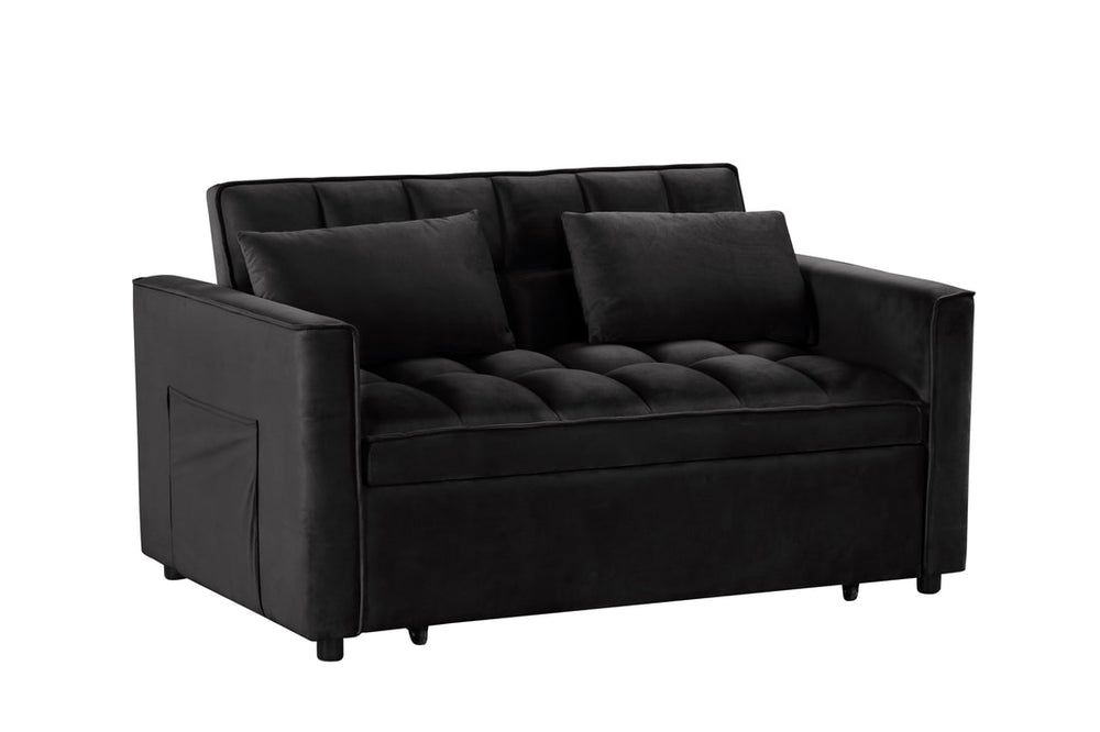 Relax Sleeper Sofa – Black & Gray | Sofa & Bed in One