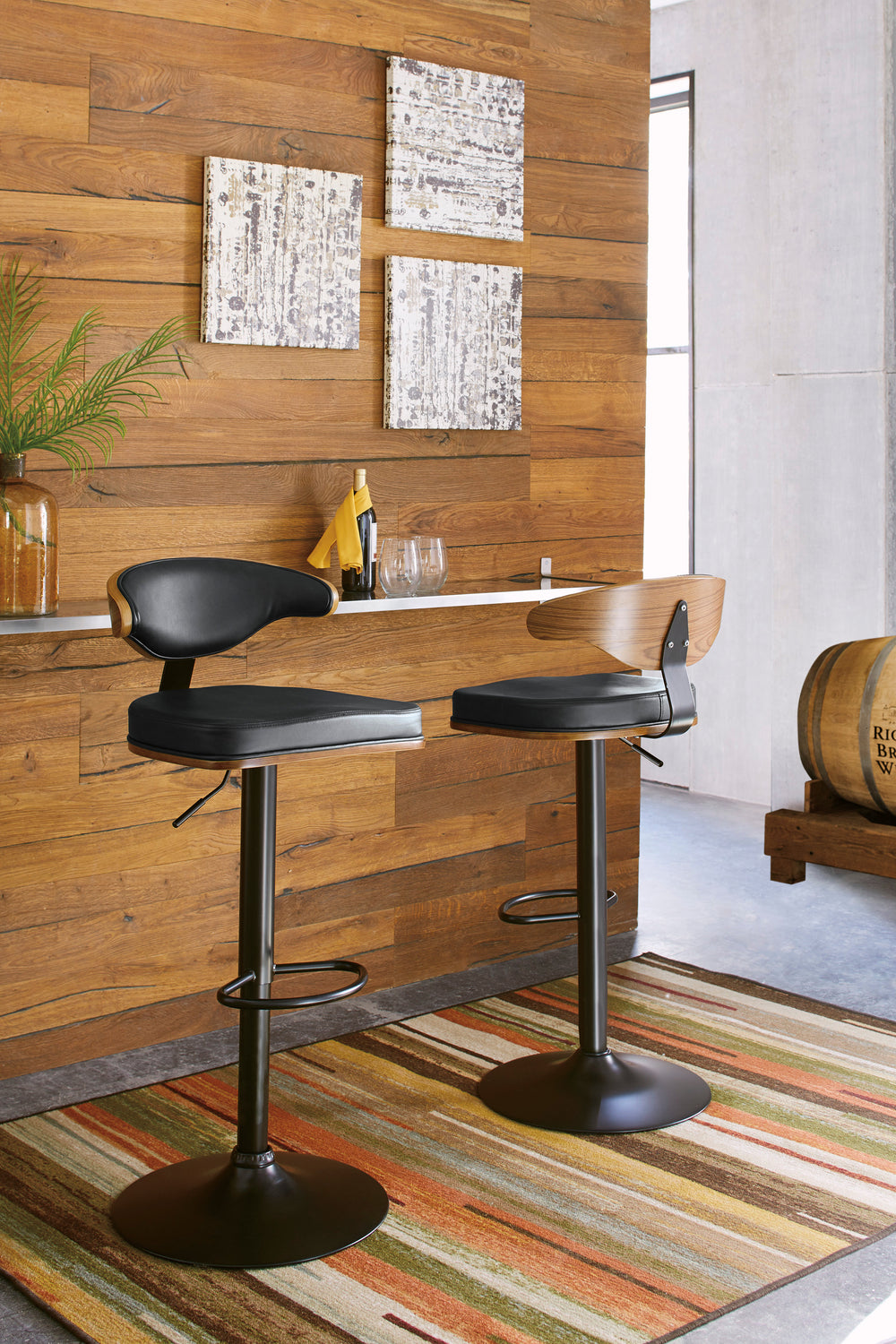 D120-330 - Adjustable Swivel Barstool **ON SALE**