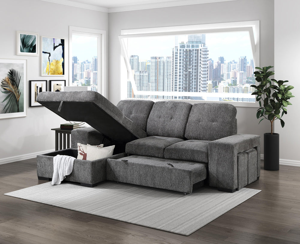 Kevin Sectional With Pull-Out Beds **NEW ARRIVAL**