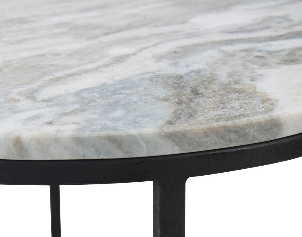 A4000546 - Accent Table Set (MARBLE TOP)