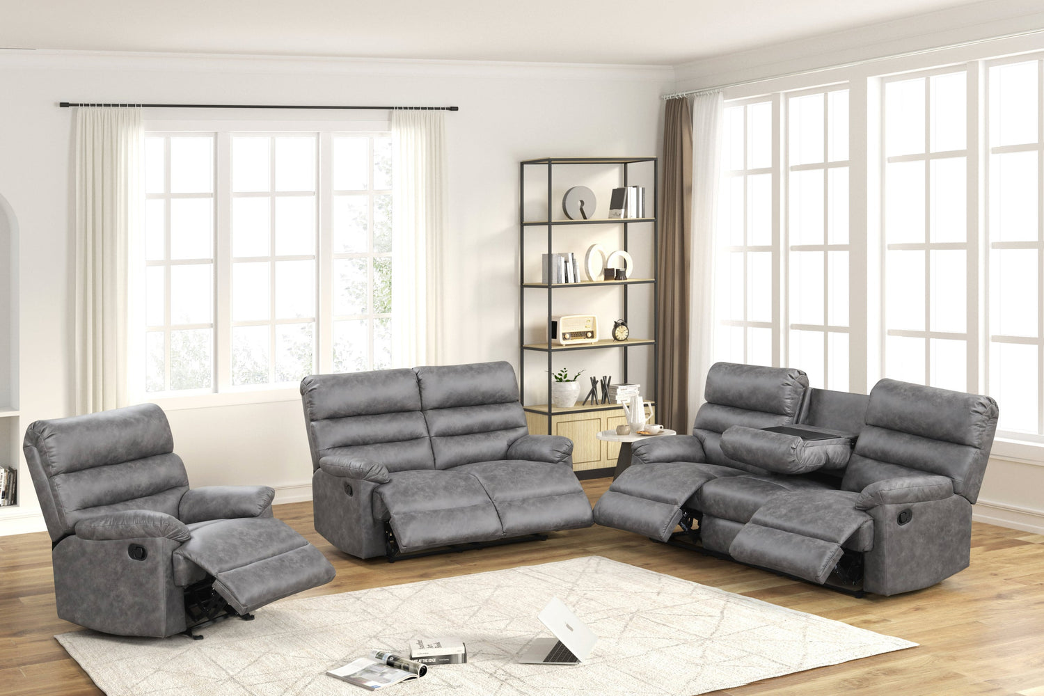 Albert31 - 3PC Reclining Set