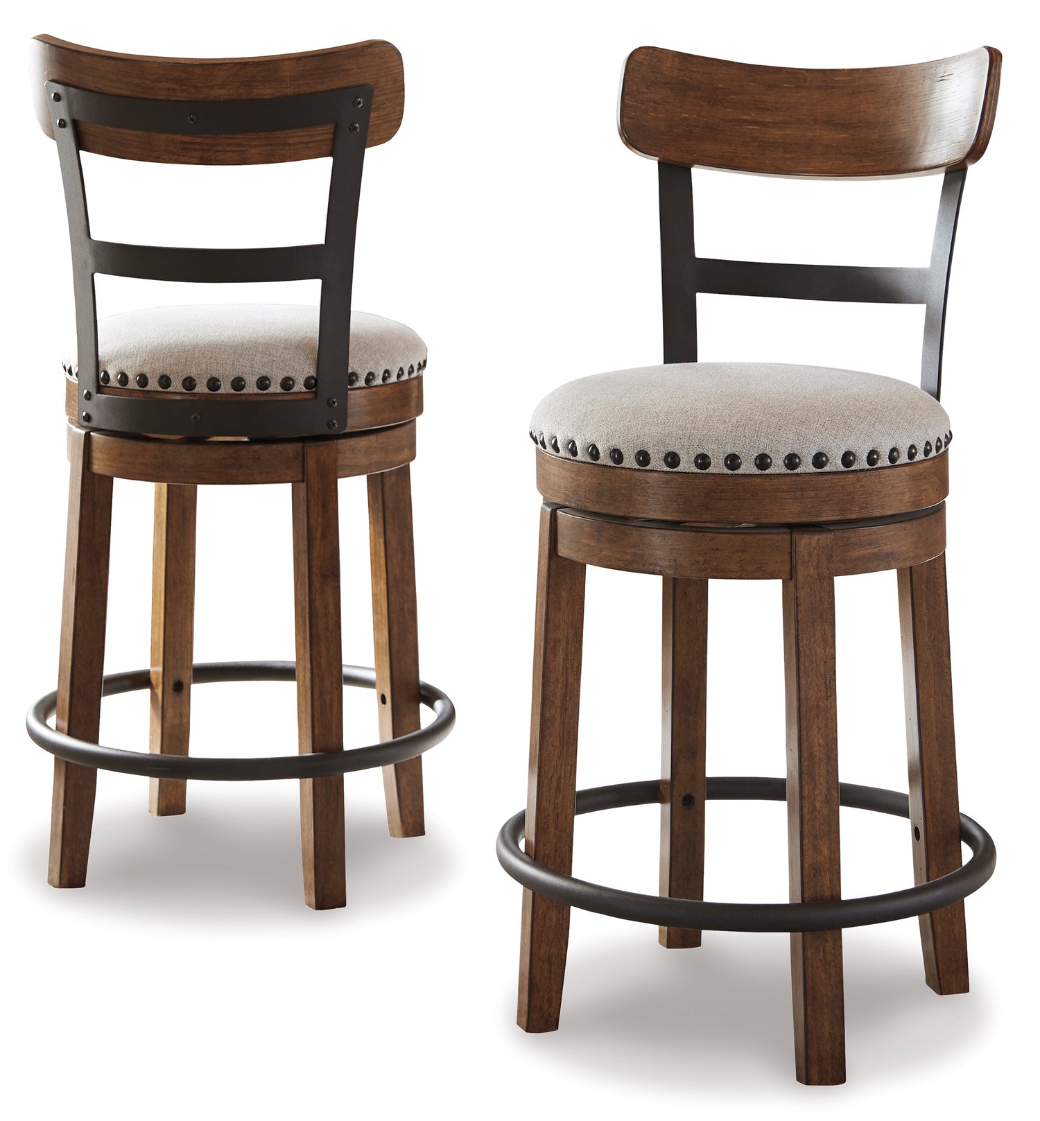 D546-424 - 24" COUNTERHEIGHT Swivel Barstool