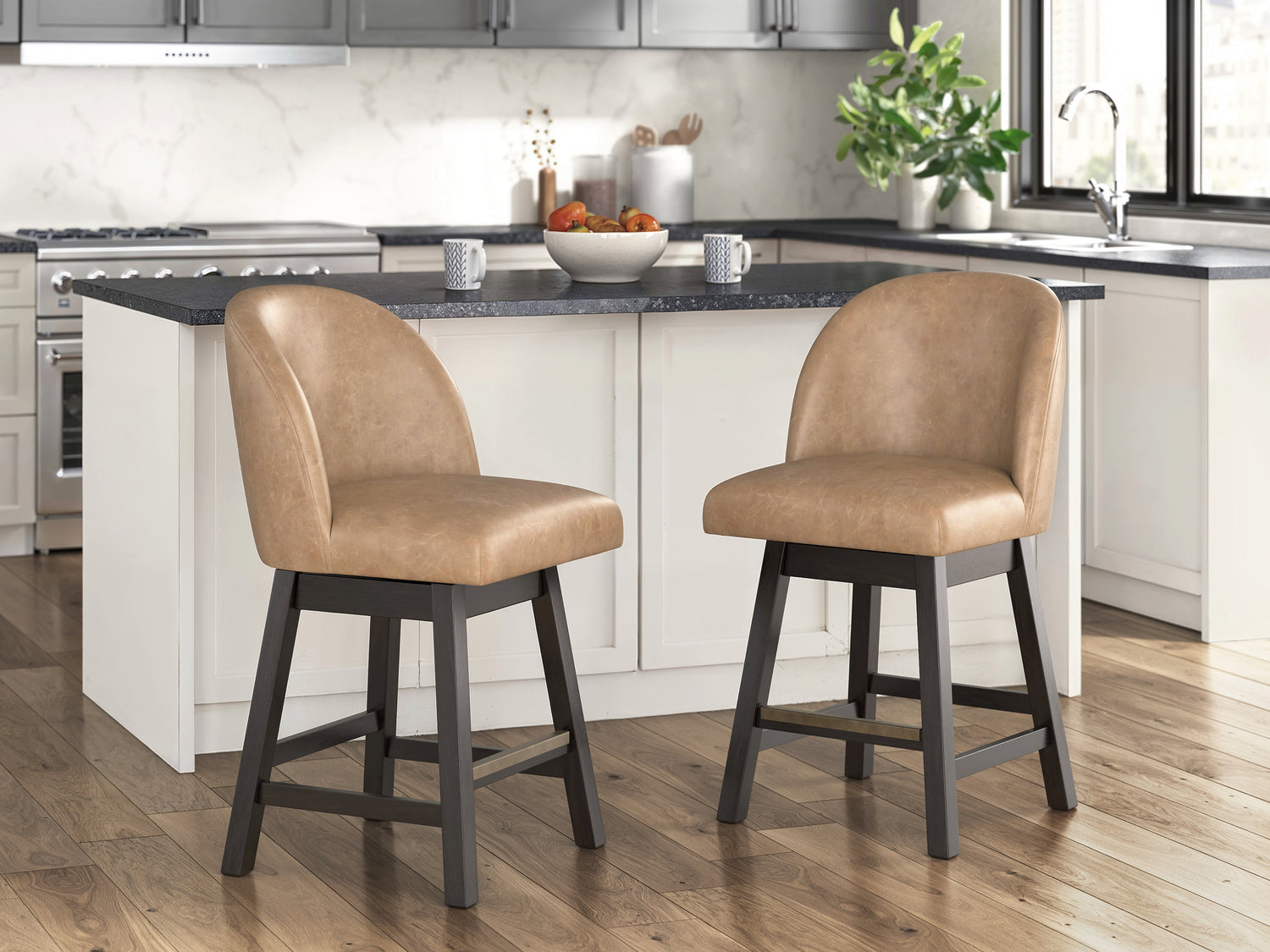 D618-324 - 24" Swivel Barstool Set