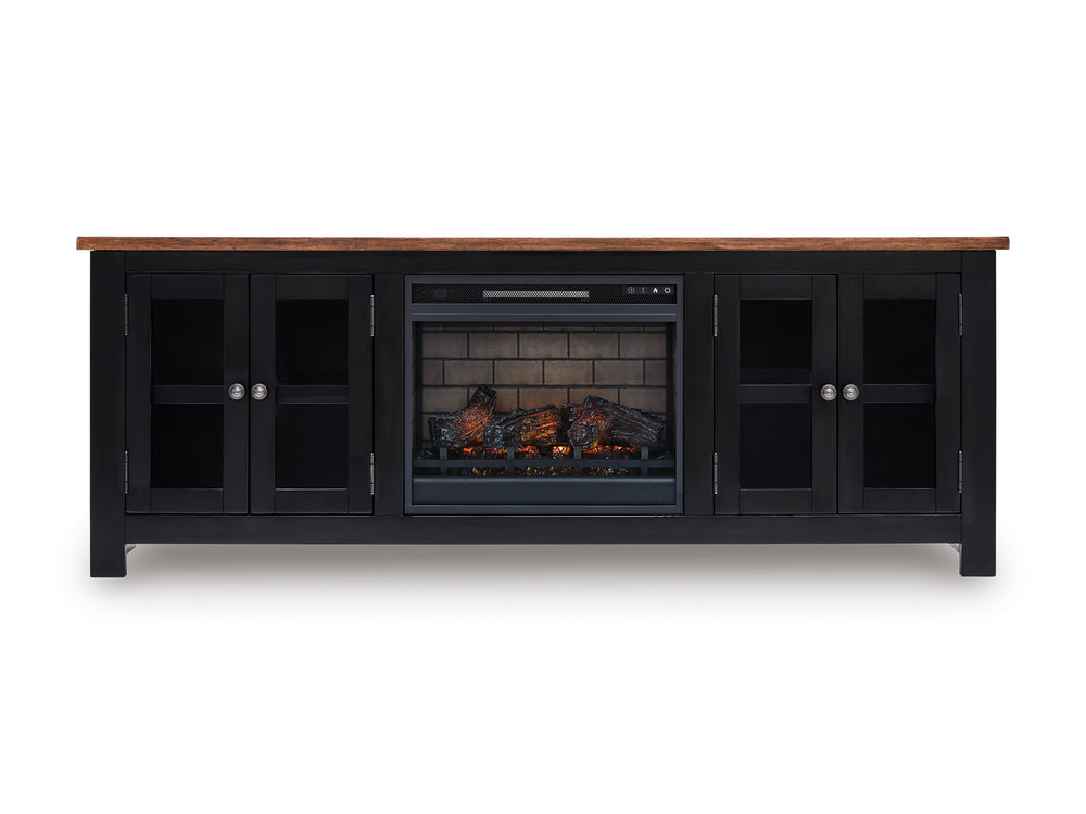 W664-68 - TV Stand w/Fireplace 75" L **NEW ARRIVAL**