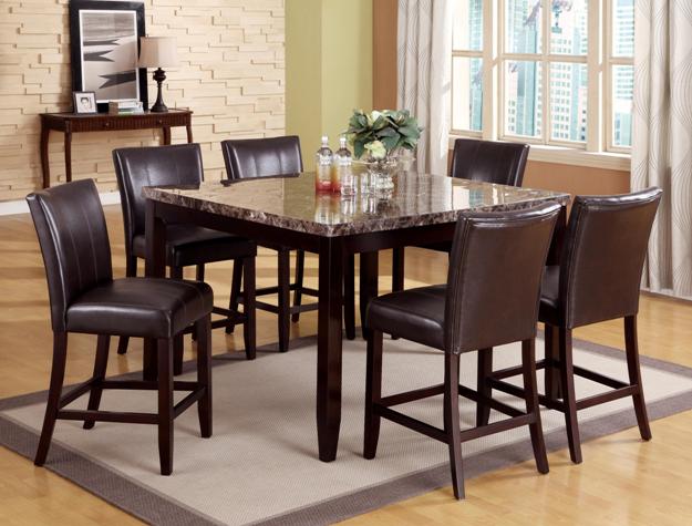 Ferrara 7-PC Counter Height Dining Table Set