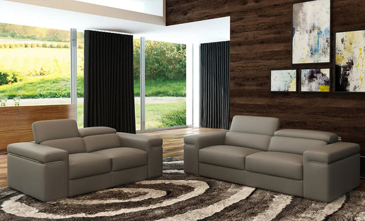 Soho Gray 2-PC  Sofa and Loveseat