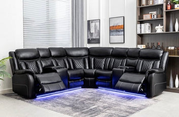 Batman Power Reclining Sectional