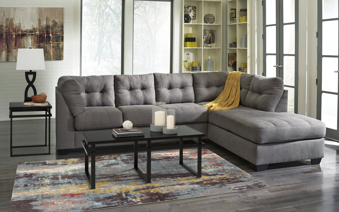 Ashley Maier Charcoal RAF Sectional