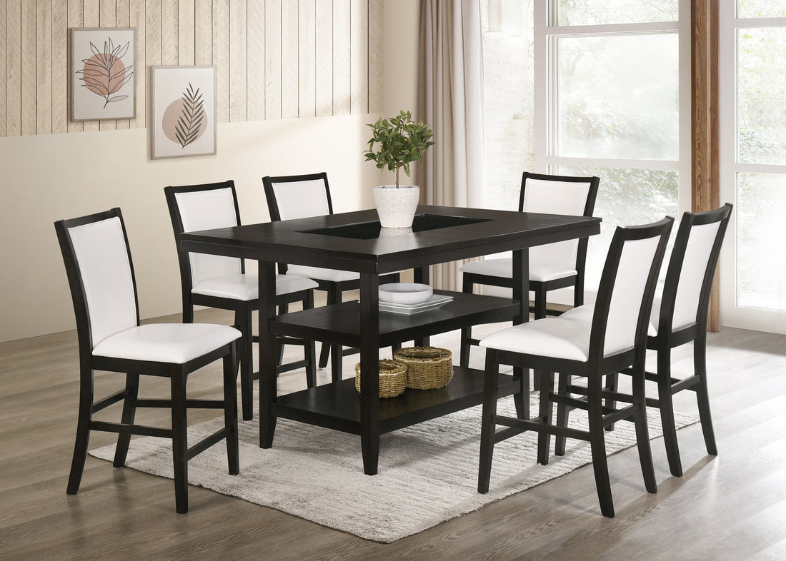 Condor White Counter Height Dining Set