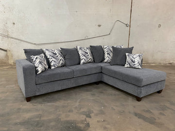 Charcoal Gray Sectional