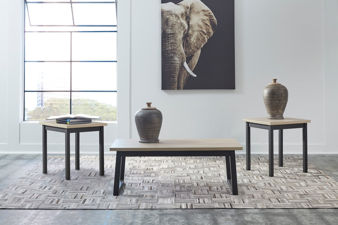 Arron 3-PC Coffee Table Set