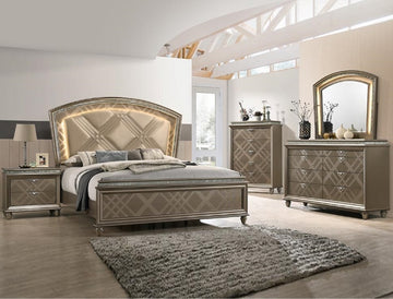 Cristal 5-PC Bedroom Suite