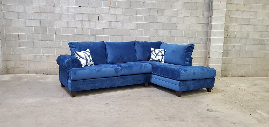 Sherry Blue Sectional
