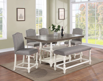 Langley 6-PC  Counter Height Table Set
